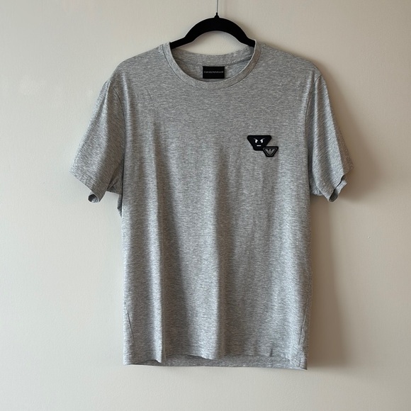 Emporio Armani Gray T-Shirt for Men - Picture 1 of 4